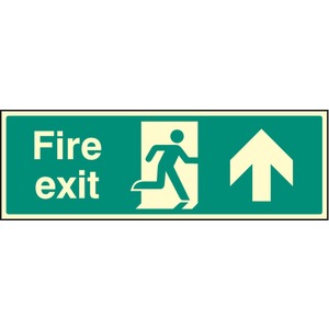 Fire Exit Forward Photo Rigid Sign