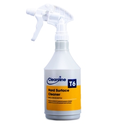 Cleanline T6 Hard Surface Cleaner Trigger Bottle (Empty) 750ML