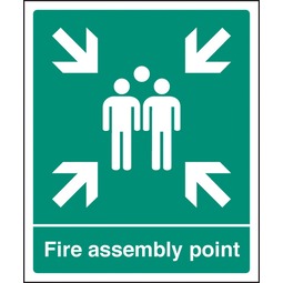 Fire Assembly Point  - Rigid Plastic Sign