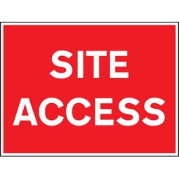 Site Access Safety Sign