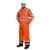 Roots RO4517 Stormbuster Contractor High-Visibility Flame Retardant Parka Jacket Orange