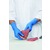 Juba Grippaz Ambidextrous Extra Strong Nitrile Glove Blue (Pack 12 Pairs)