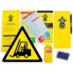 Caledonia Signs Weekly Forklift Check Book Kit Pack