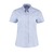 Kustom Kit Premium WoMens Short Sleeved Oxford Shirt Light Blue