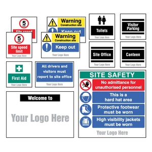 Caledonia Signs Branded Site Saver Pack 12
