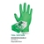 TraffiGlove SUSTAIN Biodegradable Nitrile Disposable Glove Green (Box 100)