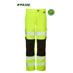 PULSAR LIFE High-Visibility Stretch Combat Trouser Short Leg Yellow