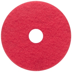 CleanWorks Pro Eco Buffing Floor Pads Red 17" (Pack 5)