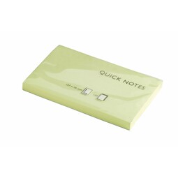 Self Stick Notes 76x127MM Yellow (Pack 12)