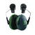 JSP Sonis 1 Safety Helmet Mounted Ear Defenders Grey/Green