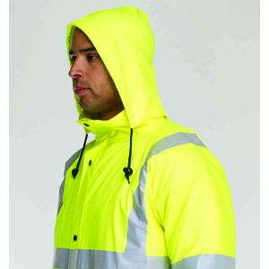 KeepSAFE Lined High Visibility PU Jacket