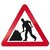 Temporary Road Sign Dia 7001 (564) Road Works 75CM
