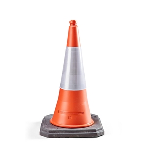 Guard Thermoplastic 1-Part Traffic Cone 750MM