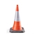 Guard 2-Part Motorway Traffic Cone with Sleeve 750MM