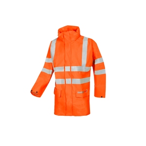 Sioen Andilly High Visibility Waterproof FR AS Jacket Orange