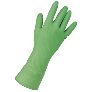 KeepCLEAN Rubber Green Household Gloves