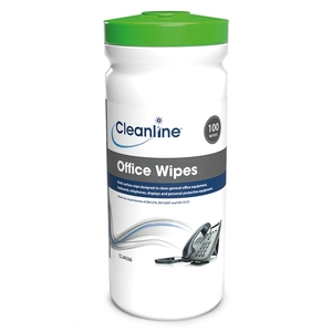 Cleanline Office Wipes 100 Wipes