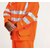 KeepSAFE XT High-Visibility Rail Breathable Storm Jacket Orange