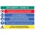 Covid-19 Site Safety Fluted Polypropylene Sign 900 x 600MM