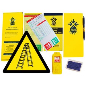 Caledonia Signs Weekly Ladder Check Book Kit Pack