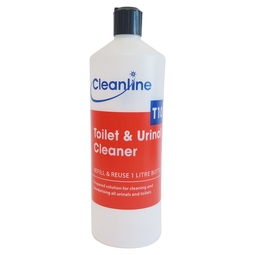 Cleanline T10 Toilet & Urinal Cleaner Directional Bottle (Empty) 1 Litre