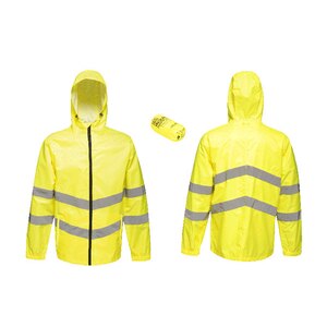 Regatta High- Visibility Packaway Jacket - Yellow