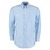 Kustom Kit Mens Long Sleeved Workwear Oxford Shirt Light Blue