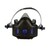 3M™ Secure Click™ Half Mask Reuseable Respirator with Speaking Diaphragm HF-803SD - Large