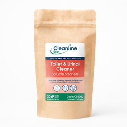 Cleanline Eco Toilet & Urinal Cleaner Soluble Sachets (Pack 20)