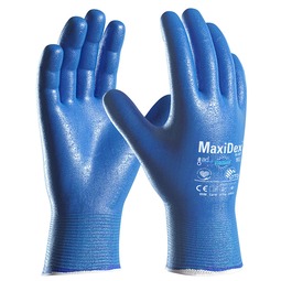 ATG MaxiDex 19-007 ViroSan Fully Coated Nitrile Cut Level 3/A Glove