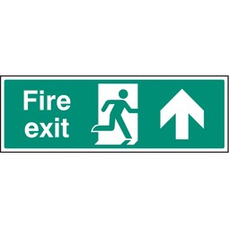 Fire Exit Forward Rigid Plastic Sign