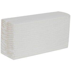 PRISTINE 2-Ply C-Fold Hand Towels White 250x217MM Case 2376