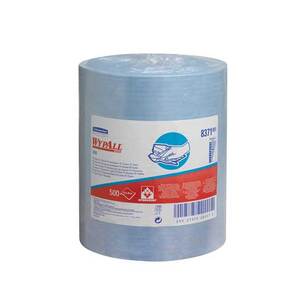 8371 WypALL X60 Large Roll Blue Cloths