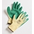 KeepSAFE Grip Latex Palm Coated Glove Yellow/Green