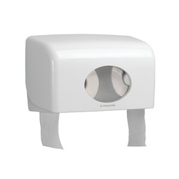 6992 Aquarius Small Roll Toilet Tissue Dispenser White