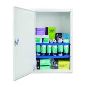 Reliance First Aid Cabinet with 50 Person Supplies