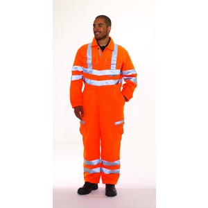 Pulsar High-Visibility Rail Polycotton Coverall