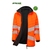 PULSAR LIFE High- Visibility Reversible Puffer Jacket Orange