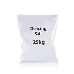 De-Icing Rock Salt Bag White 25KG