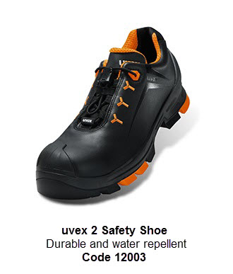 Uvex Safety Shoes Size Chart