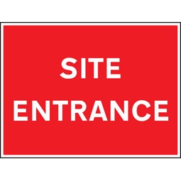 Site Entrance Safety Sign