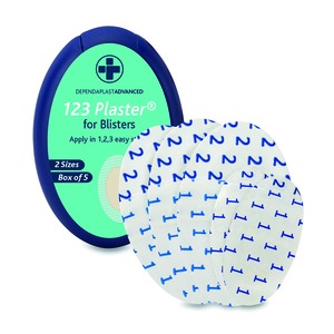 123 Plasters for Blisters (Pack 5)