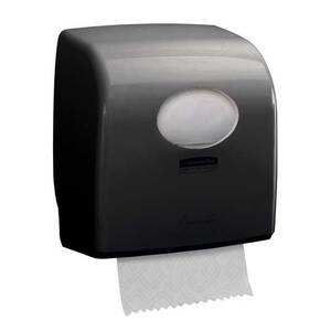 7956 Aquarius Slimroll Rolled Hand Towel Dispenser - Black