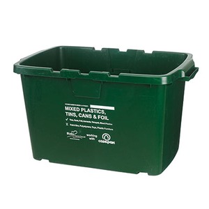 Kerbside Recycling Box Blue 44 Litre