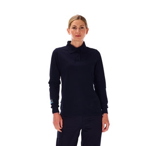 ProGarm Women's Long Sleeve Arc Polo Shirt Navy