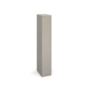 Locker 2 Door Grey, Grey Door 1800 x 300 x 450mm