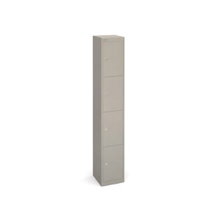 Locker 4 Door Grey, Grey Door 1800 x 300 x 300mm