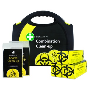 Combination Body Fluid Clean Up 5 Application Kit