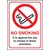 No Smoking - It is Against the Law  - Rigid A4 Plastic Sign