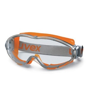 uvex Ultrasonic Orange/Grey Safety Goggles K&N Rated 